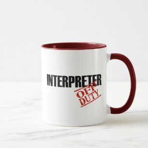 DIENSTFREIER INTERPRET TASSE