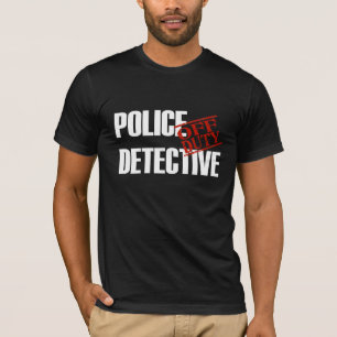DIENSTFREIER Polizei-Detektiv T-Shirt