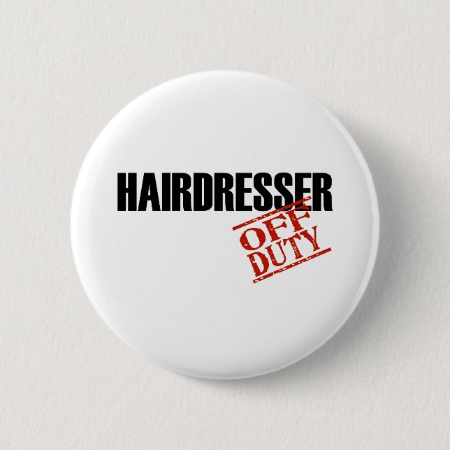 DIENSTFREIES FRISEUR-LICHT BUTTON (Vorderseite)