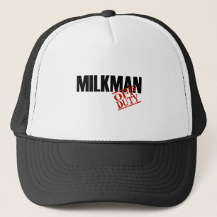 DIENSTFREIES MILCHMANN-LICHT TRUCKERKAPPE