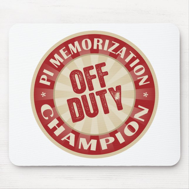 Dienstfreies PU-Memorieren Mousepad (Vorne)