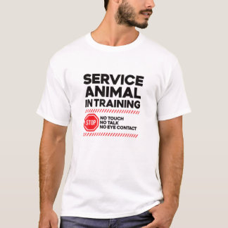 DIENSTHUND IN TRAINING - Sarcastic Witty Hund C T-Shirt