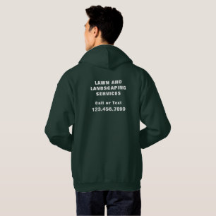 Dienstleistungen im Bereich Rasenflächen und Lands Hoodie