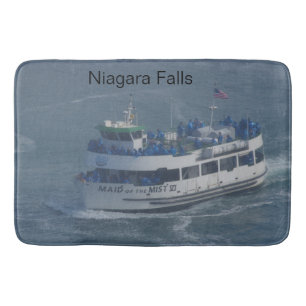 Dienstmädchen des Nebels auf dem Niagara-Fluss . Badematte