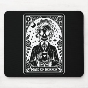 Dienstmädchen Horror Tarot Card Bride Coven Gothic Mousepad