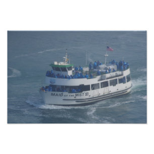 Dienstmagd des Nebels auf dem Niagara-Fluss Fotodruck