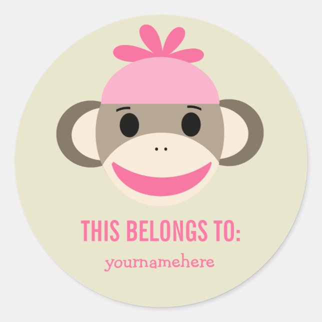 DIES GEHÖRT ZU RUNDER AUFKLEBER (Vorderseite)