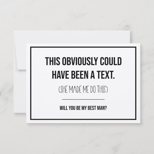 Dies hätte ein Vorschlag für einen Text-Trauzeuge  (Vorderseite)