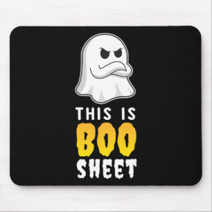 Dies ist das Bootblatt T Shirt Funny Ghost Spooky Mousepad