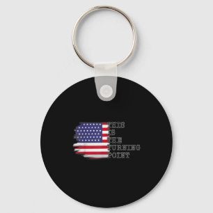 Dies ist das Turning Int-T-Shirt USA-Flagge für Mä Schlüsselanhänger