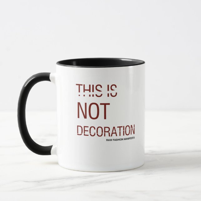 DIES IST DEKORATION TASSE (Links)