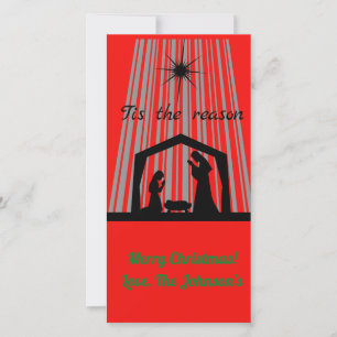 Dies ist der Grund Feiertagskarte