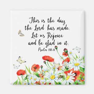 Dies ist der Tag, den der Herr gemacht hat Magnet