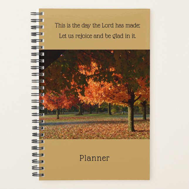 Dies ist der Tag - Planer (Vorderseite)