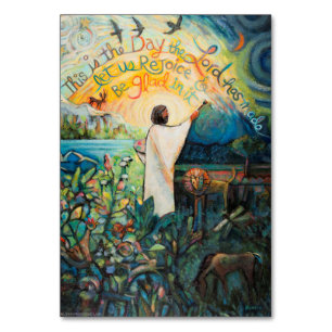 Dies ist der Tag, Psalm 118 Gebetskarte Tischnummer