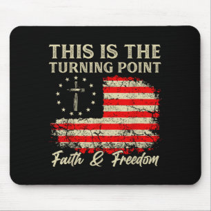 Dies ist der Wendepunkt Patriotischer Christlicher Mousepad