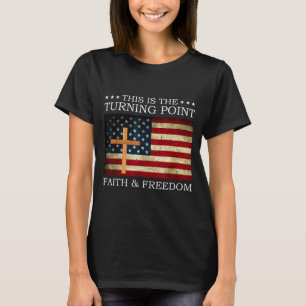 Dies ist der Wendepunkt Patriotischer Christlicher T-Shirt