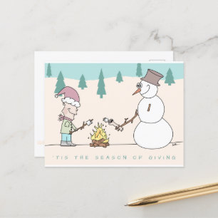 "Dies ist die Jahreszeit der Ausstellung der Urlau Postkarte