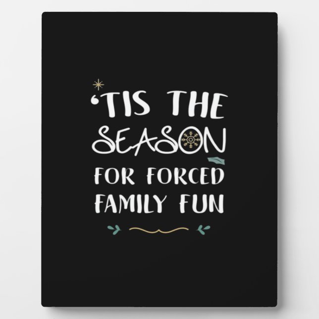 Dies ist die Jahreszeit für das Wesentliche von Zw Fotoplatte (Vorderseite)