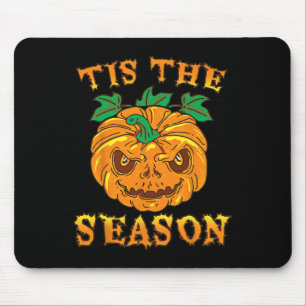 Dies ist die Jahreszeit für den Fall Spooky Hallow Mousepad