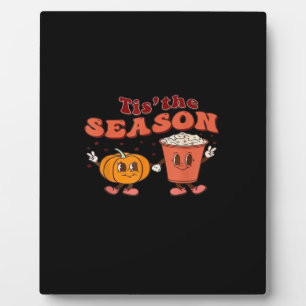 Dies ist die Jahreszeit Halloween Gewürzfall Herbs Fotoplatte