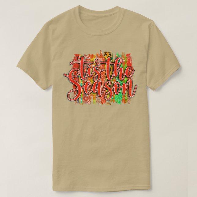 Dies ist die Jahreszeit Jesus Weihnachten Weihnach T-Shirt (Design vorne)