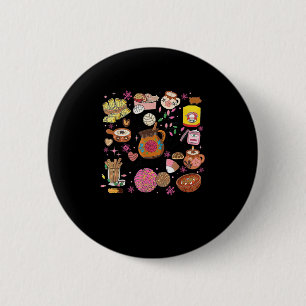Dies ist die Jahreszeit mexikanischen Weihnachtsba Button