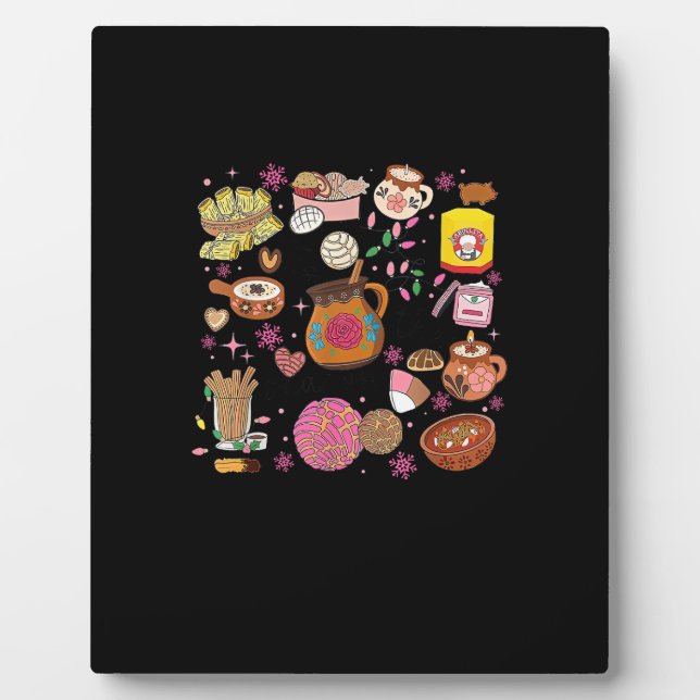 Dies ist die Jahreszeit mexikanischen Weihnachtsba Fotoplatte (Vorderseite)