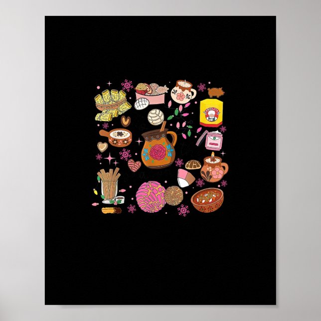 Dies ist die Jahreszeit mexikanischen Weihnachtsba Poster (Vorne)