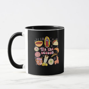 Dies ist die Jahreszeit mexikanischer Weihnachtsfe Tasse