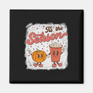 Dies ist die Jahreszeit Pumpkin Gewürz Herbst Autu Magnet