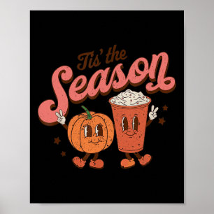 Dies ist die Jahreszeit Pumpkin Gewürz Herbst Autu Poster