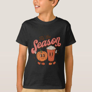 Dies ist die Jahreszeit Pumpkin Gewürz Herbst Autu T-Shirt
