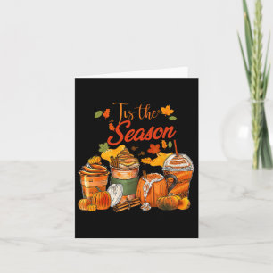 Dies ist die Jahreszeit Pumpkin Gewürz Herbst Herb Karte