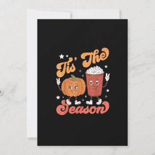 Dies ist die Jahreszeit Pumpkin Gewürz Latte Fall Feiertagskarte