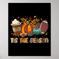 Dies ist die Jahreszeit Pumpkin Spice Football Hal