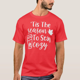 Dies ist die Jahreszeit, um einen gemütlichen Kürb T-Shirt