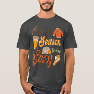 Dies ist die Jahreszeit, um gemütlich Leopard Pump T-Shirt