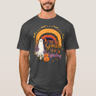 Dies ist die Jahreszeit, um Spooky Regenbogen Ghou T-Shirt