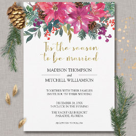 Dies ist die Jahreszeit, um Verheiratet zu sein Wi Einladung