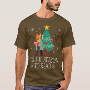 Dies ist die Jahreszeit, um Weihnachten Rentierbuc T-Shirt