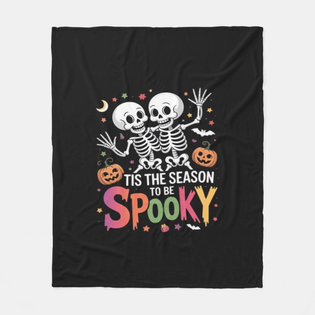 Dies ist die Jahreszeit, um zu gespitzt zu tanzen  Fleecedecke (Vorderseite)