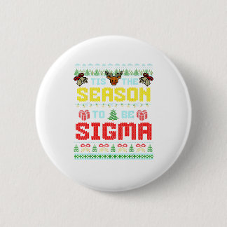 Dies ist die Jahreszeit zu Sigma Weihnachten Brain Button