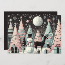 Dies ist die Jahreszeit zum Spaß Feiertagskarte