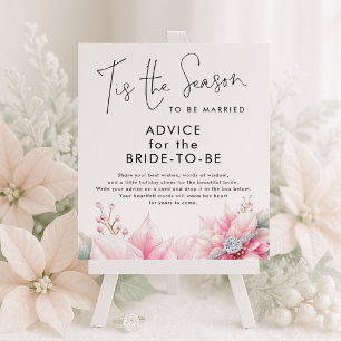Dies ist die Saison Advice for Bride Brautparty Poster