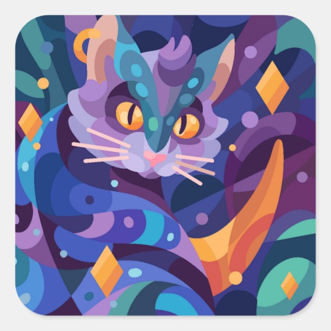 Dies ist die Saison des Hexenaufklebers Quadratischer Aufkleber (Vorderseite)