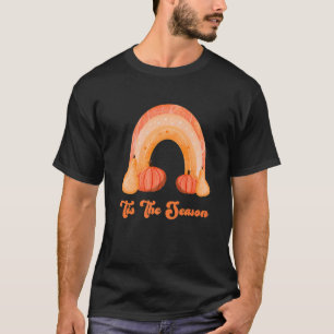 Dies ist die Saison Fall Pumpkin Boho Regenbogen A T-Shirt