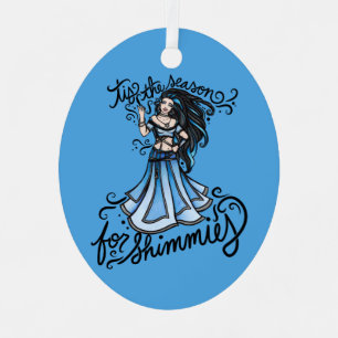 "Dies ist die Saison für Shimmikkarten Ornament Aus Metall