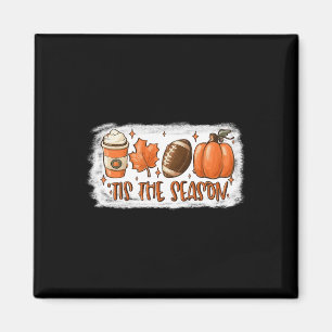 Dies ist die Saison Fußball Fall Thanksgivin Magnet