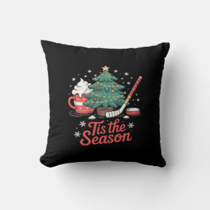Dies ist die Saison Hockey Kaffee Tree Hockey Weih Kissen
